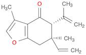 4(5H)-Benzofuranone, 6-ethenyl-6,7-dihydro-3,6-dimethyl-5-(1-methylethenyl)-, (5R,6R)-rel-
