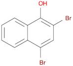 1-Naphthalenol, 2,4-dibromo-