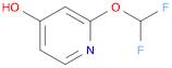 4-Pyridinol, 2-(difluoromethoxy)-