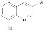 Quinoline, 3-bromo-8-chloro-
