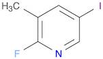 Pyridine, 2-fluoro-5-iodo-3-methyl-