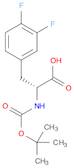 D-Phenylalanine, N-[(1,1-dimethylethoxy)carbonyl]-3,4-difluoro-
