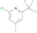 Pyridine, 2-chloro-4-iodo-6-(trifluoromethyl)-