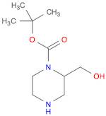 1-Piperazinecarboxylic acid, 2-(hydroxymethyl)-, 1,1-dimethylethyl ester