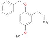 Benzene, 4-methoxy-1-(phenylmethoxy)-2-(2-propen-1-yl)-