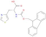 4-Thiazolepropanoic acid, α-[[(9H-fluoren-9-ylmethoxy)carbonyl]amino]-, (αR)-