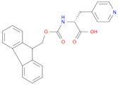 4-Pyridinepropanoic acid, α-[[(9H-fluoren-9-ylmethoxy)carbonyl]amino]-, (αR)-