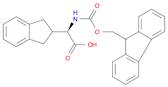 1H-Indene-2-acetic acid, α-[[(9H-fluoren-9-ylmethoxy)carbonyl]amino]-2,3-dihydro-, (αR)-