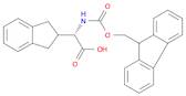 1H-Indene-2-acetic acid, α-[[(9H-fluoren-9-ylmethoxy)carbonyl]amino]-2,3-dihydro-, (αS)-