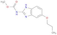 Carbamic acid, N-(6-propoxy-1H-benzimidazol-2-yl)-, methyl ester