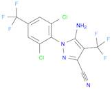 1H-Pyrazole-3-carbonitrile, 5-amino-1-[2,6-dichloro-4-(trifluoromethyl)phenyl]-4-(trifluoromethyl)-