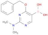 Boronic acid, [2-(dimethylamino)-4-(phenylmethoxy)-5-pyrimidinyl]- (9CI)