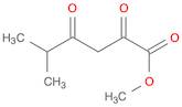 Hexanoic acid, 5-methyl-2,4-dioxo-, methyl ester