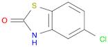 2(3H)-Benzothiazolone, 5-chloro-