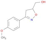 5-Isoxazolemethanol, 4,5-dihydro-3-(4-methoxyphenyl)-