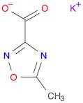 1,2,4-Oxadiazole-3-carboxylic acid, 5-methyl-, potassium salt (1:1)