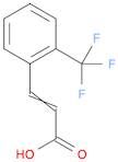 2-Propenoic acid, 3-[2-(trifluoromethyl)phenyl]-