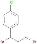 Benzene, 1-chloro-4-(1,3-dibromopropyl)-
