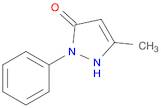 3H-Pyrazol-3-one, 1,2-dihydro-5-methyl-2-phenyl-