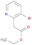 2-Pyridineacetic acid, 3-bromo-, ethyl ester