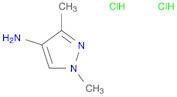 1H-Pyrazol-4-amine, 1,3-dimethyl-, hydrochloride (1:2)