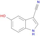 1H-Indole-3-carbonitrile, 5-hydroxy-