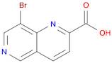1,6-Naphthyridine-2-carboxylic acid, 8-bromo-