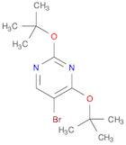 Pyrimidine, 5-bromo-2,4-bis(1,1-dimethylethoxy)-