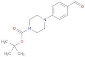1-Piperazinecarboxylic acid, 4-(4-formylphenyl)-, 1,1-dimethylethyl ester
