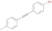 Phenol, 4-[2-(4-fluorophenyl)ethynyl]-