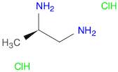 1,2-Propanediamine, hydrochloride (1:2), (2R)-