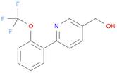3-Pyridinemethanol, 6-[2-(trifluoromethoxy)phenyl]-