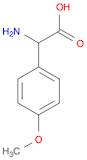 Benzeneacetic acid, α-amino-4-methoxy-
