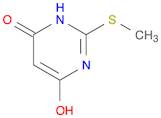 4(3H)-Pyrimidinone, 6-hydroxy-2-(methylthio)-