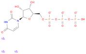 Uridine 5'-(tetrahydrogen triphosphate), sodium salt (1:3)