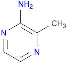 2-Pyrazinamine, 3-methyl-