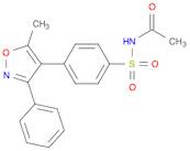 Acetamide, N-[[4-(5-methyl-3-phenyl-4-isoxazolyl)phenyl]sulfonyl]-
