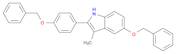 1H-Indole, 3-methyl-5-(phenylmethoxy)-2-[4-(phenylmethoxy)phenyl]-