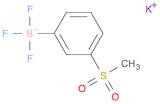 Borate(1-), trifluoro[3-(methylsulfonyl)phenyl]-, potassium (1:1), (T-4)-