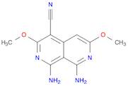 2,7-Naphthyridine-4-carbonitrile, 1,8-diamino-3,6-dimethoxy-