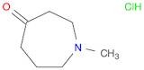 4H-Azepin-4-one, hexahydro-1-methyl-, hydrochloride (1:1)