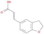 2-Propenoic acid, 3-(2,3-dihydro-5-benzofuranyl)-