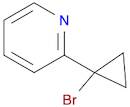 Pyridine, 2-(1-bromocyclopropyl)-