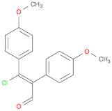 Benzeneacetaldehyde, α-[chloro(4-methoxyphenyl)methylene]-4-methoxy-, (αZ)-