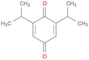 2,5-Cyclohexadiene-1,4-dione, 2,6-bis(1-methylethyl)-