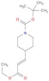 1-Piperidinecarboxylic acid, 4-[(1E)-3-ethoxy-3-oxo-1-propen-1-yl]-, 1,1-dimethylethyl ester