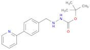 Hydrazinecarboxylic acid, 2-[[4-(2-pyridinyl)phenyl]methyl]-, 1,1-dimethylethyl ester