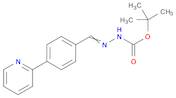 Hydrazinecarboxylic acid, 2-[[4-(2-pyridinyl)phenyl]methylene]-, 1,1-dimethylethyl ester