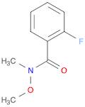 Benzamide, 2-fluoro-N-methoxy-N-methyl-