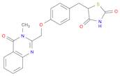 2,4-Thiazolidinedione, 5-[[4-[(3,4-dihydro-3-methyl-4-oxo-2-quinazolinyl)methoxy]phenyl]methyl]-